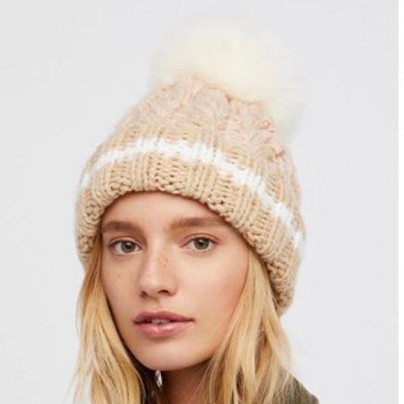 Happy Trails Stripe Pom Beanie | Poshmark